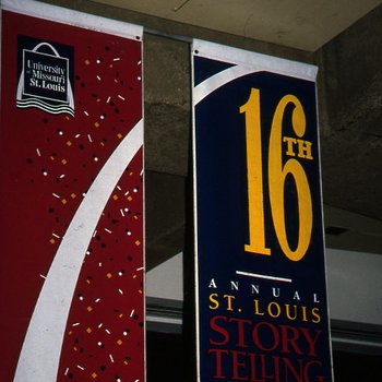 16th Annual St. Louis Storytelling Festival Banner, Continuing Education 5263