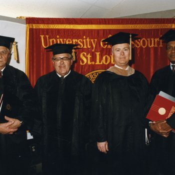 Commencement, Honorary Degree Recipients Alfred Fleishman 5487