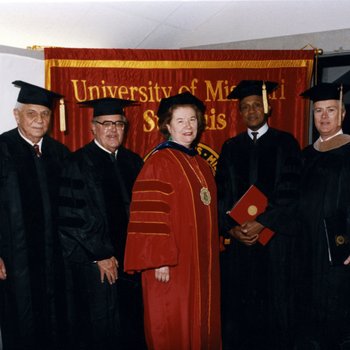 Commencement, Honorary Degree Recipients Alfred Fleishman, 5488