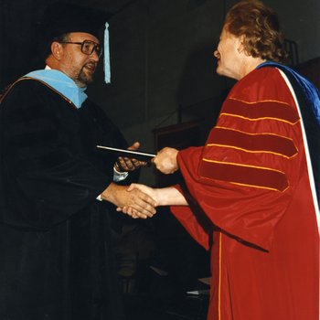 Commencement, Chancellor Touhill, Unidentified 5497