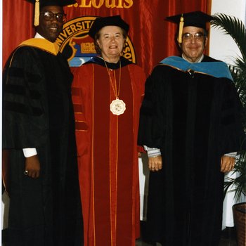 Commencement, Chancellor Touhill, Unidentified 5498