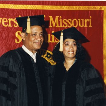 Commencement, Honorary Degree Recipients Fred Mckissack, Patricia Mckissack, August, 1994 5536