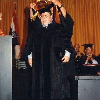 Commencement, Honorary Degree Recipient Congressman, Neil Molloy, August, 1994 5540