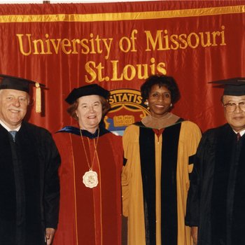 Commencement, Honorary Degree Recipient Charles Hoessle, & Yien-Si Tsiang 5548