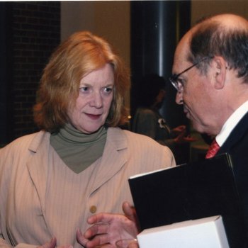 Distinguished Speakers Series, John Bachmann and Betty Van Uum 5554