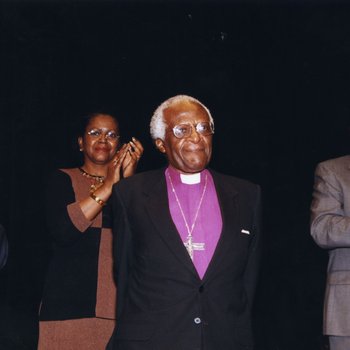 Global Citizen Award, Cecil Abrahams,Malaika Horne, Archbishop Desmond Tutu,Curator Paul Steele 5572
