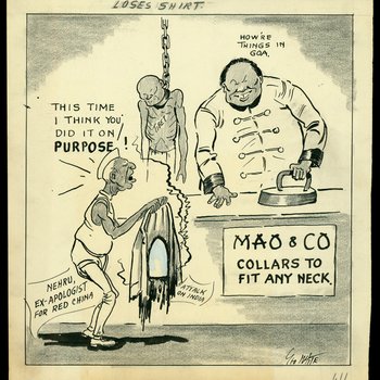 Loses Shirt, October 30, 1962