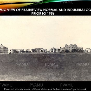 Panoramic View of Prairie View Normal and Industrial College Prior to 1956
