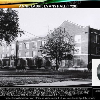 Annie Laurie Evans Hall Women's Dormitory - 1928