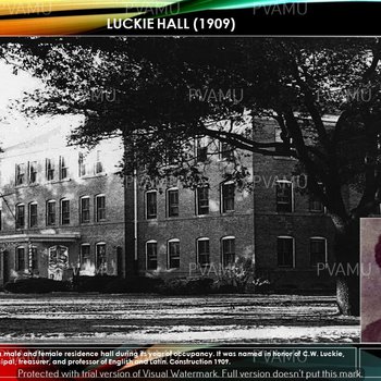 Luckie Hall Men's and Women's Dormitory- 1909