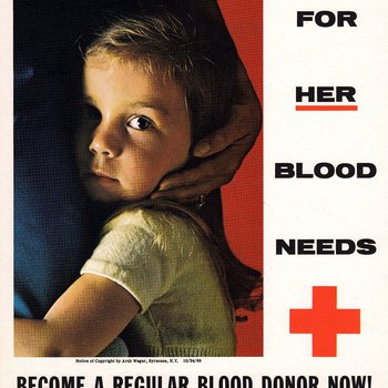 Red Cross Blood Drive Poster
