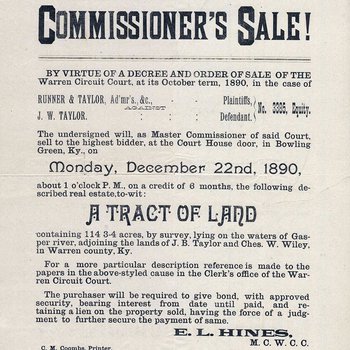 Master Commissioner's Sale! 8