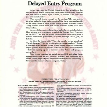 Delayed Entry Program Flyer