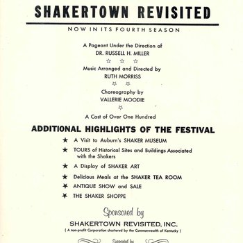 The Auburn Shaker Festival