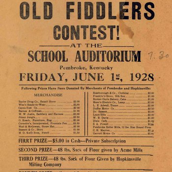 Merchant's Old Fiddler's Contest