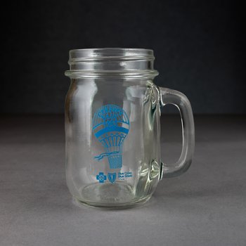 Blue Cross Blue Shield “County Fair 1983” Glass Mug