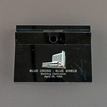 BlueCross BlueShield Building Dedication April 28, 1968 pen holder
