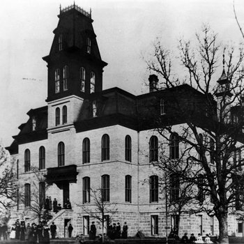 Old Main Building (1874), exterior, St. Cloud State University
