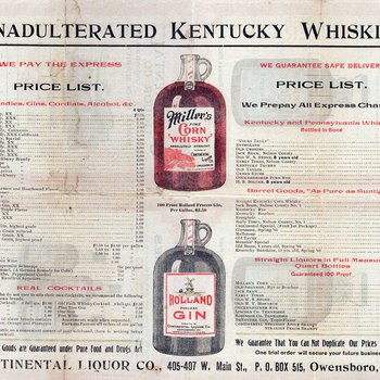 Unadulterated Kentucky Whiskies