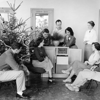 Listening Room, Kiehle (1952), exterior, St. Cloud State University