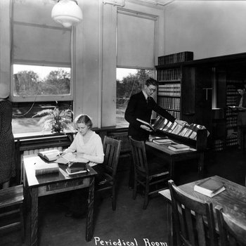 Periodical Room, Old Model School (1906), St. Cloud State University