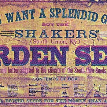 Shakers' Garden Seeds
