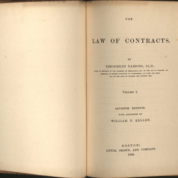 Parsons on Contracts (3 volumes)