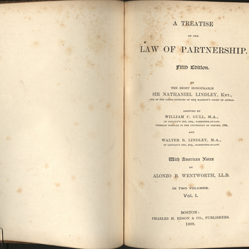 Lindley on Partnership (2 volumes)
