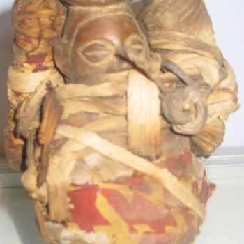 SUKU Culture of Arts from the southwest Democratic Republic of Congo - ( Fetish Figure)