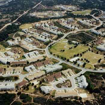Aerial View of East Campus Housing