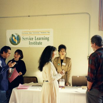 Service Learning Institute Table