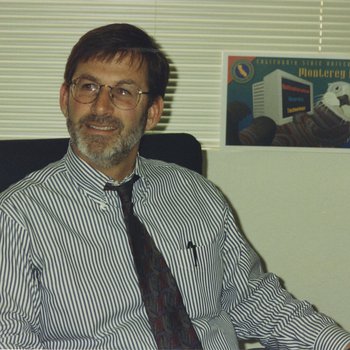 John Ittelson in His Office