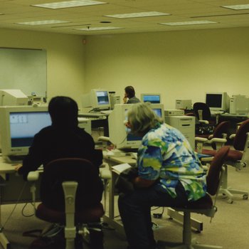 Computer Lab in Use