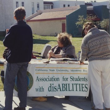 Association for Students with disABILITIES Table