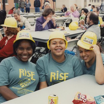 RISE Students at Science Academic Center Groundbreaking Ceremony