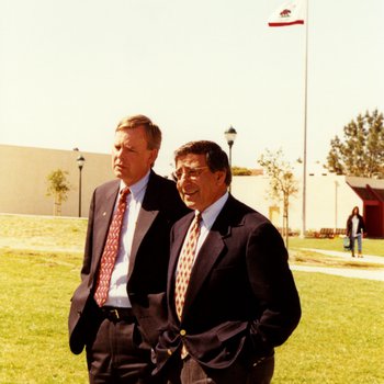 Peter Smith and Leon Panetta