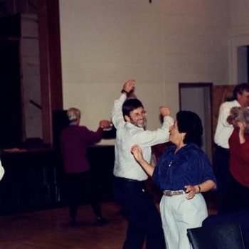 John Ittelson and María de la Luz Reyes Dancing
