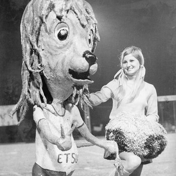 Papier-mâché Lion Mascot
