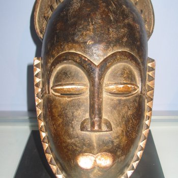 BAULE Culture of Arts from Côte d’Ivoire ( Ivory Coast ) between the Comoé and Bandama rivers - ( Mask)