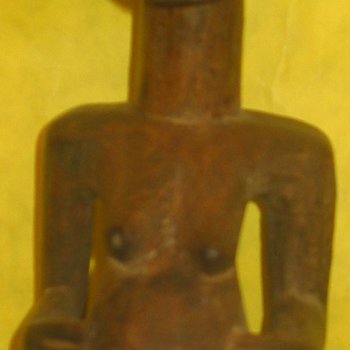 SONGHAY Culture of Arts from eastern Mali, western Niger, and northern Benin - ( Standing Female Figure)