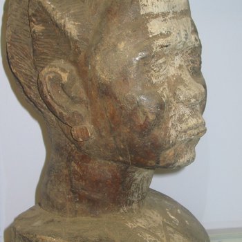 IBIBIO Culture Of Arts from the geo-political zone or Niger Delta region of Nigeria -(Female Head)