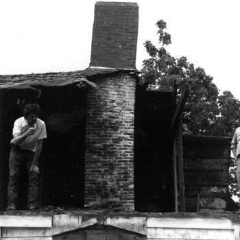 Coggeshall House 155: Dismantling Work with Center Chimney