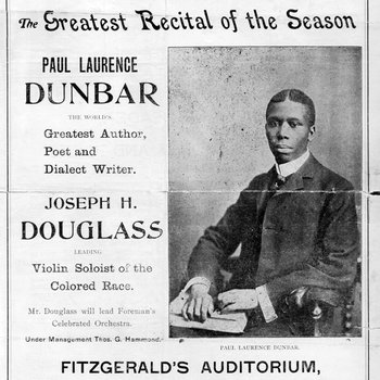Paul Laurence Dunbar and Joseph H. Douglass recital broadside