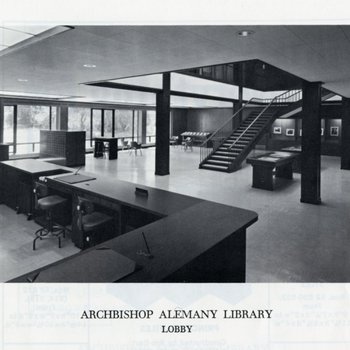 1963 Interior Photo Showing the Library's Lobby