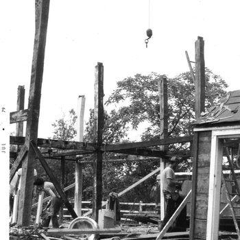 Estabrook Farm House 080: Dismantling