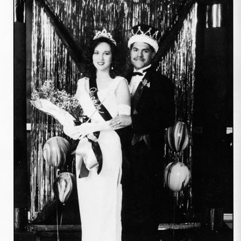 Juan Gomez and Aida Cardenas: Bougainvillea King and Queen, 1993