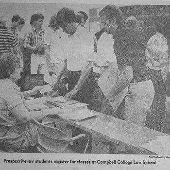 1976: Campbell Law Opens Its Doors