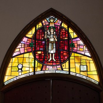 The Good Shepherd of Foreman Memorial Window