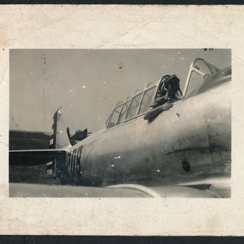 Cadets George Hogarth Course 3 AT-6 208 Riddle Field 1942