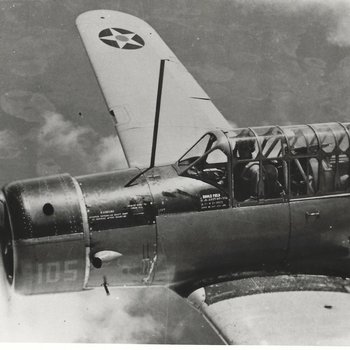 Cadets AE Ball Course 5 BT-13A April 1942 Vultee 2
